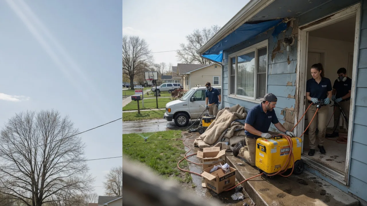 Basement Flood Cleanup in Anna, TX near me